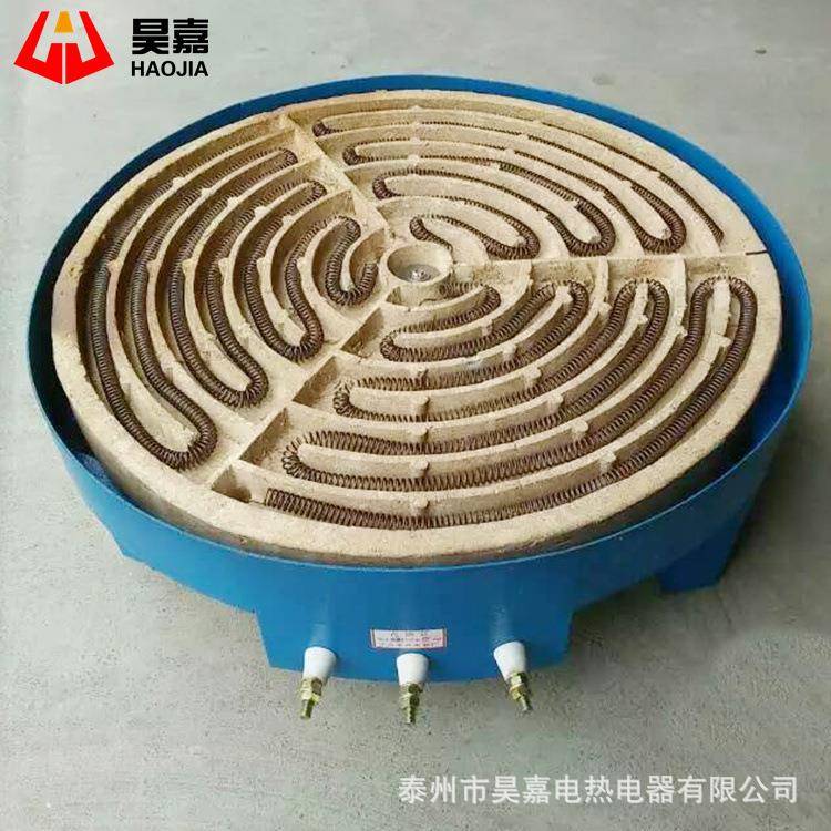 供应发热盘 电炉丝盘 耐高温电炉盘 方型电炉丝发热盘 圆形电炉盘