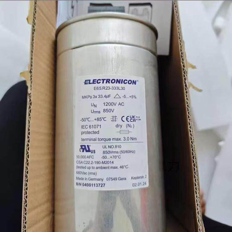 ELECTRONICON E65.R23-333L30 3×33.4UF 850V 1200V 薄膜电容器