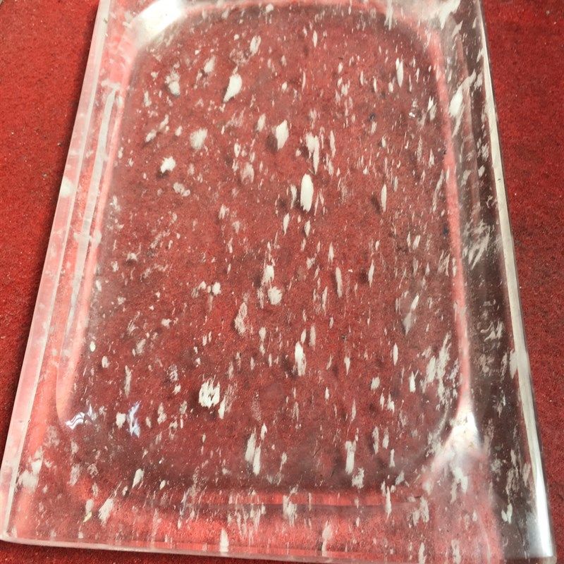 水晶烧烤盘韩式方盘烤肉盘圆盘水晶火锅