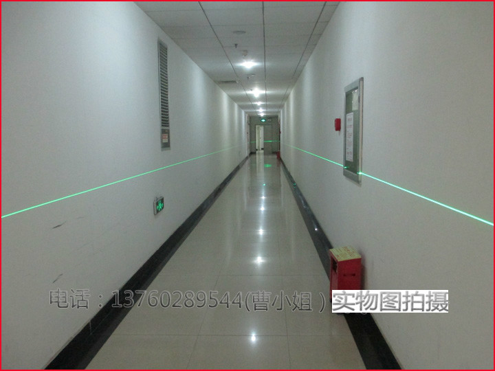 高灯度520nm85mw绿光镭射亮 点十一字激光标线器裁床大状字定位仪