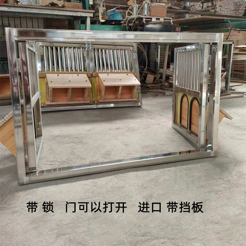 鸽舍铝合金避光推拉门赛鸽进出口鸽棚不锈钢隔断避光窗信鸽进口
