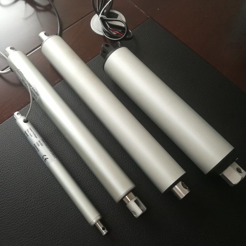 推式电动笔杆伸缩杆直流电机12V24V48型筒式管状大推力小V升降器