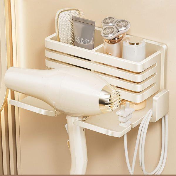 吹风机置物架太空铝卫生间风筒支架免打孔浴室壁挂大号电吹风挂架,家庭/个人清洁工具,吹风机置物架,淘宝优惠券,粉丝福利购,淘宝优惠卷