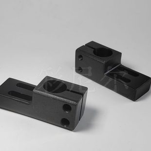 光电感应器支架开口夹紧块 光轴支柱陈列展示置物架层板托固定件