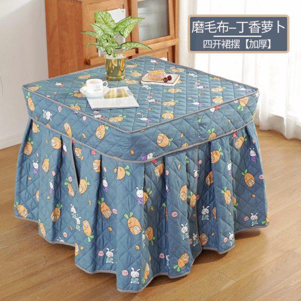 电暖桌烤火炉被正方形桌子罩套被冬季加厚取暖桌布电暖炉电炉罩,居家布艺,烤火罩,淘宝优惠券,粉丝福利购,淘宝优惠卷