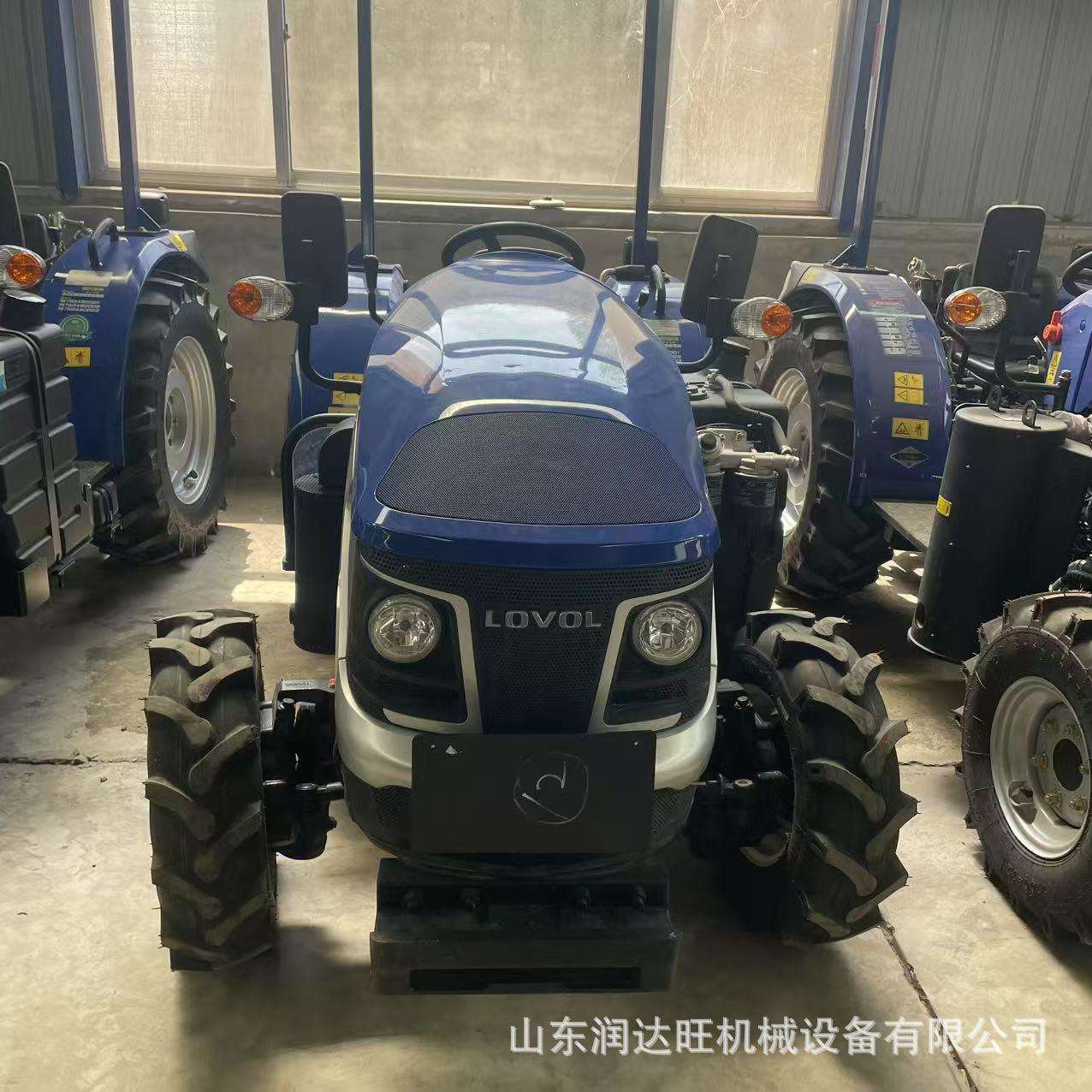 农用拖拉机现货雷沃704大棚王果园开沟爬行档耕地机504小型拖拉机