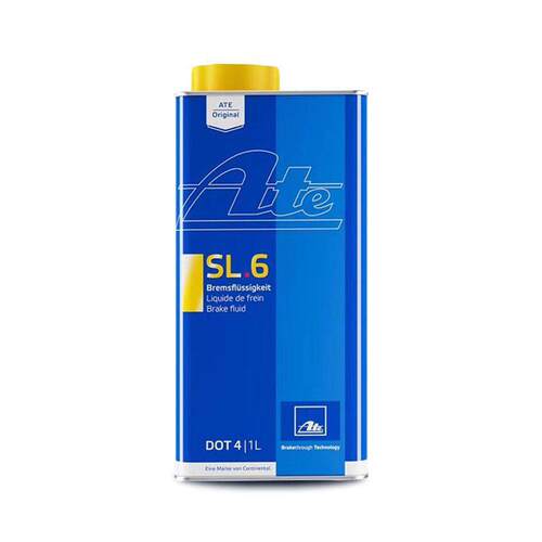 ATE全合成型SL.6刹车油DOT4汽车制动液通用型ESP/ABS适用1KG桶装