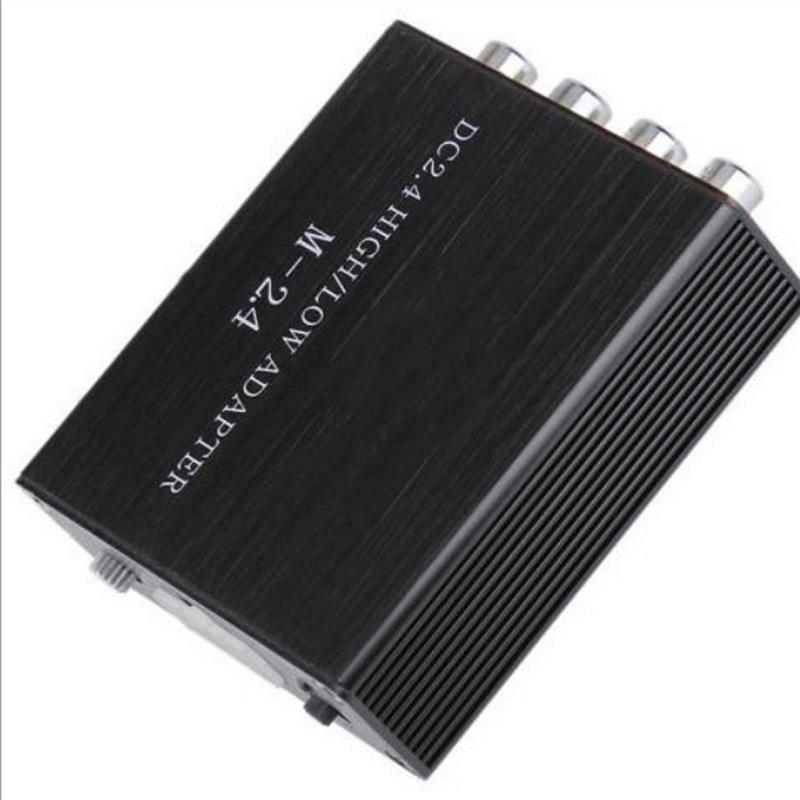 厂家直销汽车低音炮功放有源高频转低频高转低音频转换器DC M-4