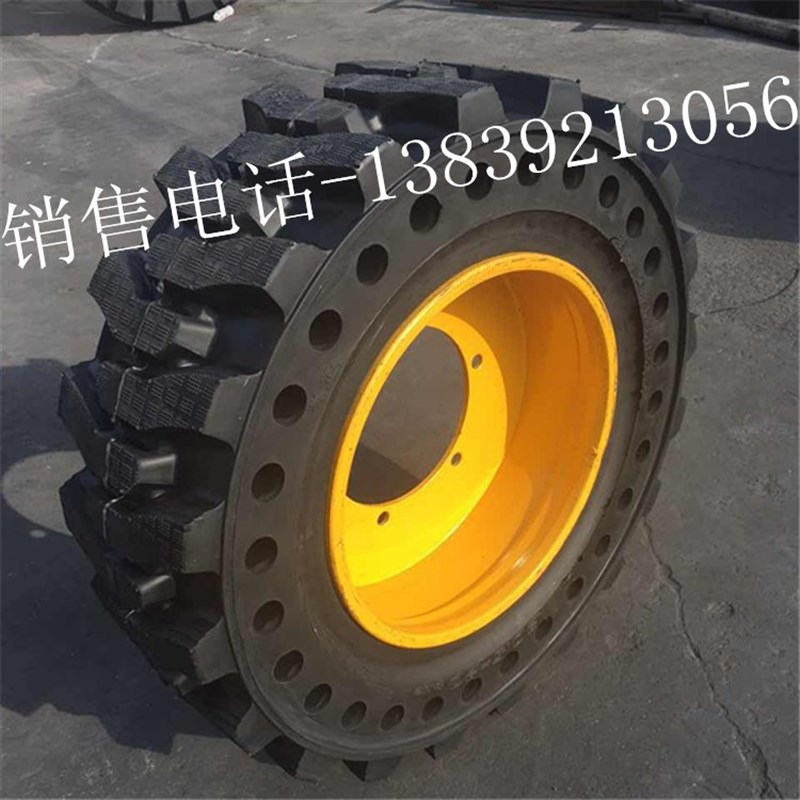 防刺扎铲车加厚20 30 50优质实芯胎17.5/23.5-25装实机心载半轮胎