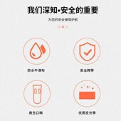 救生衣专业大浮力成人背心专业橙色牛津布便携式 救生圈救生绳国标