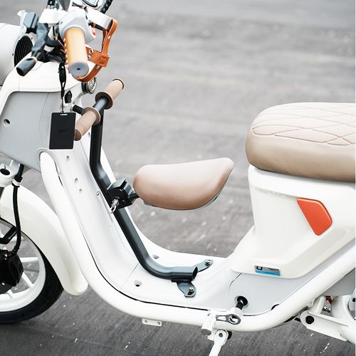 小牛电动车U1E配件置物盒仪表罩宝宝椅中双撑后脚蹬挡风板改装新