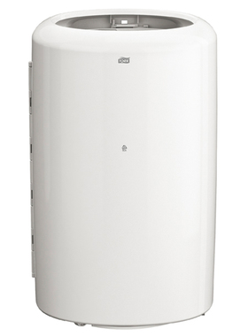 维达多康白色大容量50L垃圾桶酒店卫生间商用可壁挂式563000