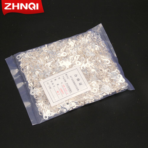 OT2.5-4线耳冷压接线端子大电流电源连接器O型圆形铜电线鼻子