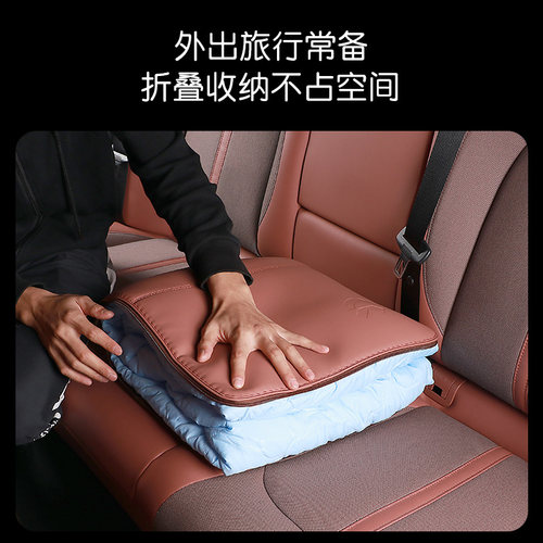 蔚来EC6/ES6头枕腰靠多功能车内用抱枕被ES8车载腰靠垫枕空调被子