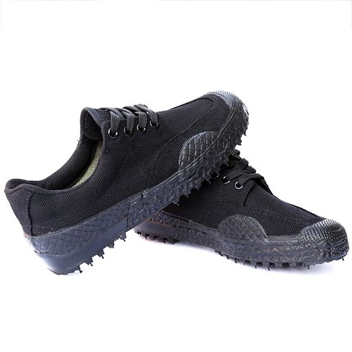 春秋解放鞋男女工地耐磨透气防滑劳动工作鞋99作训鞋帆布劳保胶鞋