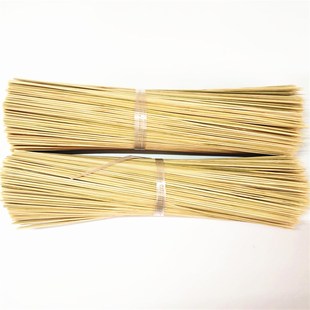 包邮 特超细竹签1.5毫米 25厘米牙签尖子肉钵钵鸡订制佛香签4800支