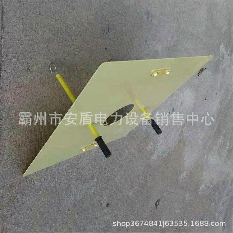 电线杆线路防护绝缘杆顶挡板电力检修树脂绝缘板带电施工防护挡板