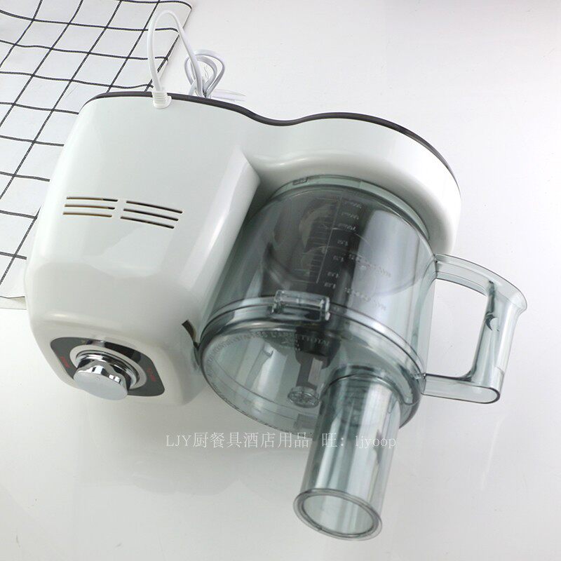 大容量姜蓉机搅拌机捣蒜器丰姿刨丝机刨片机切片剁椒辣椒面切碎机