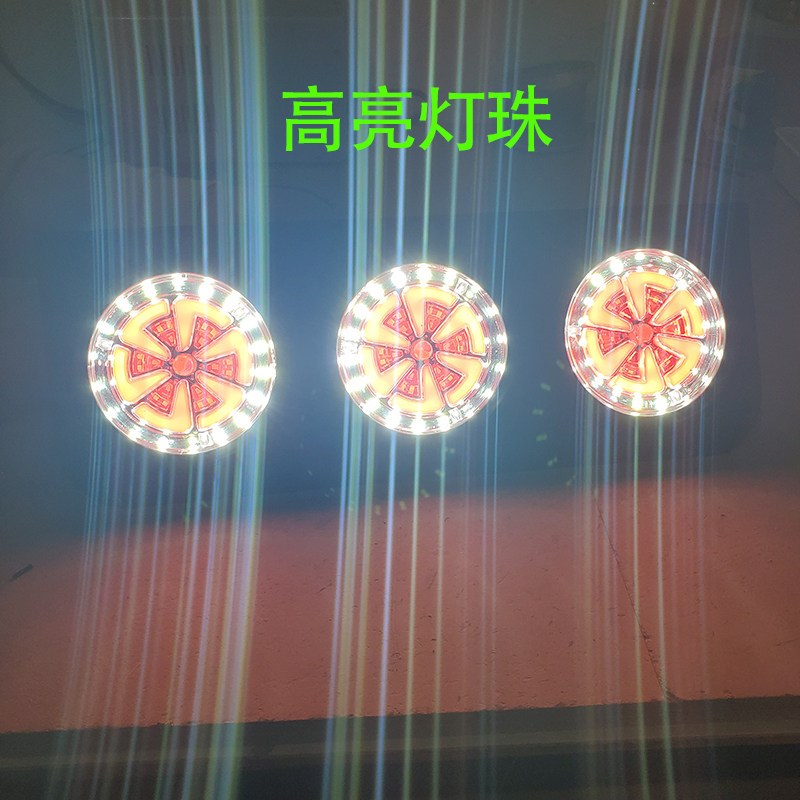 半挂车后尾灯24v货车改装通用型led刹车爆闪高亮防水刹车灯总成