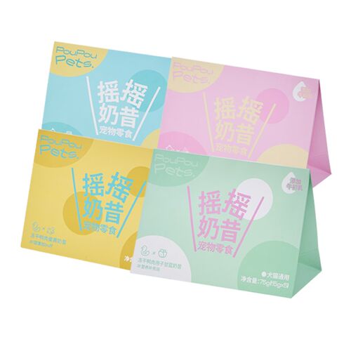 poupou粉摇奶昔冻干罐营养猫咪狗狗拌粮肉松补水汤摇宠物零食