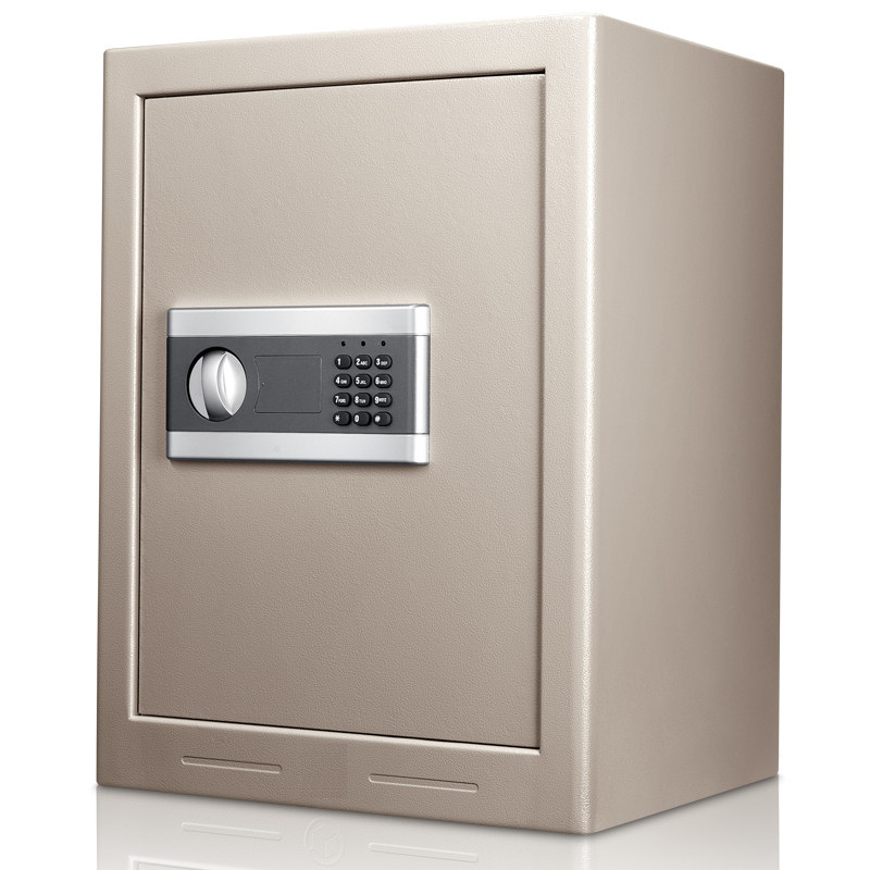 保险柜家用小型带钥匙保险盗办公室高c05m单门防箱电子床头保管箱