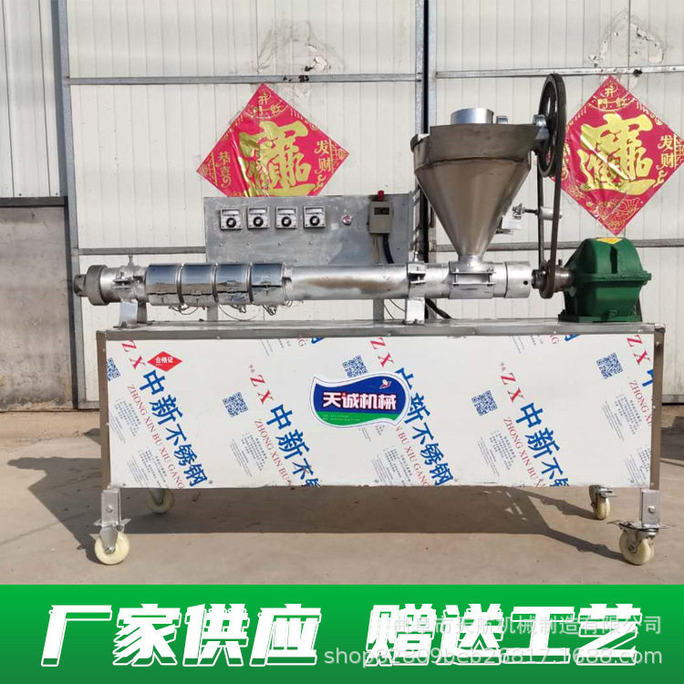 供应自动下料豆皮机 家用干凉皮机创业设备