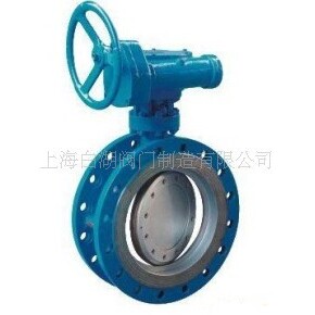 白湖牌硬密封蝶阀D341H 法兰硬密封蝶阀 手动硬密封蝶阀