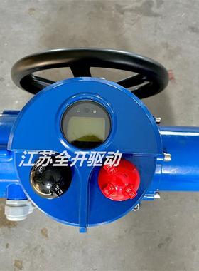 200N.M多回转电动执行器DZW20-18智能一体化4-20mA模拟量控制