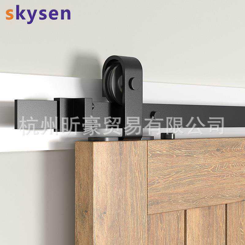 美式谷仓门室内厨房门五金美式移门轨道滑轮吊轮滑轨经典顶装款,模玩/动漫/周边/娃圈三坑/桌游,模型制作工具/辅料耗材,淘宝优惠券,粉丝福利购,淘宝优惠卷