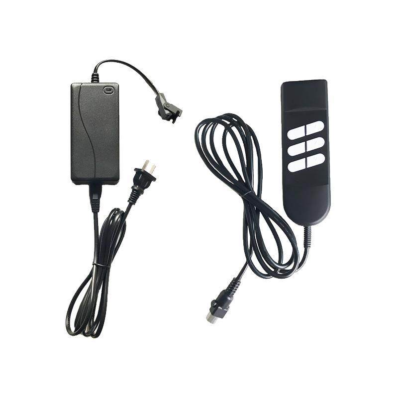 电动功能沙发按摩椅沐足床升降伸缩调节开关有线手控器控制器