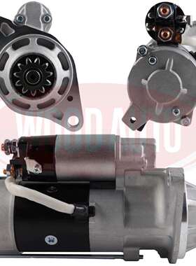 M009T62371起动机马达181100-4322起动机马达五十铃6SD1起动机