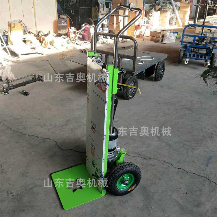 电动手推车平板车上楼梯神器 搬运车载物爬楼机 电动爬楼车厂家