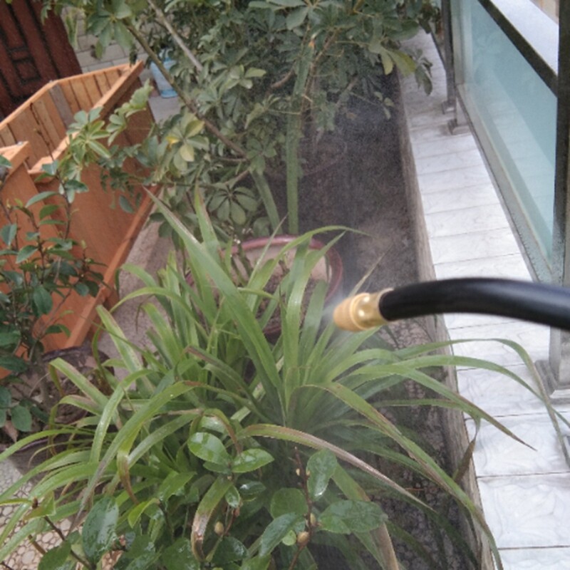 自动浇水器家用雾化喷雾器万向喷头假山浇花降温加湿喷淋定时器