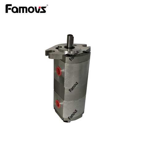 HGP-11A-F33R直供明欣Famovs高压外齿轮泵双联齿轮泵液压齿轮泵