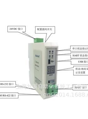 HART与RS485数据通信网关HTM-611，HART与以太网网桥HME-615