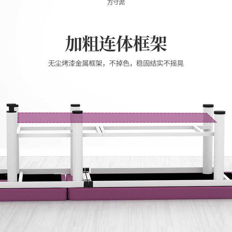 折叠床院专用按摩床推拿床理疗床家用带洞纹绣美体床