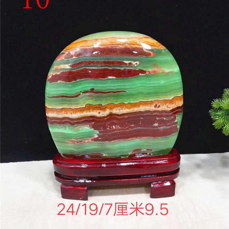 天然奇石原石玉石摆件古青玉阿富汗玉观赏石头家居装饰靠山石送礼