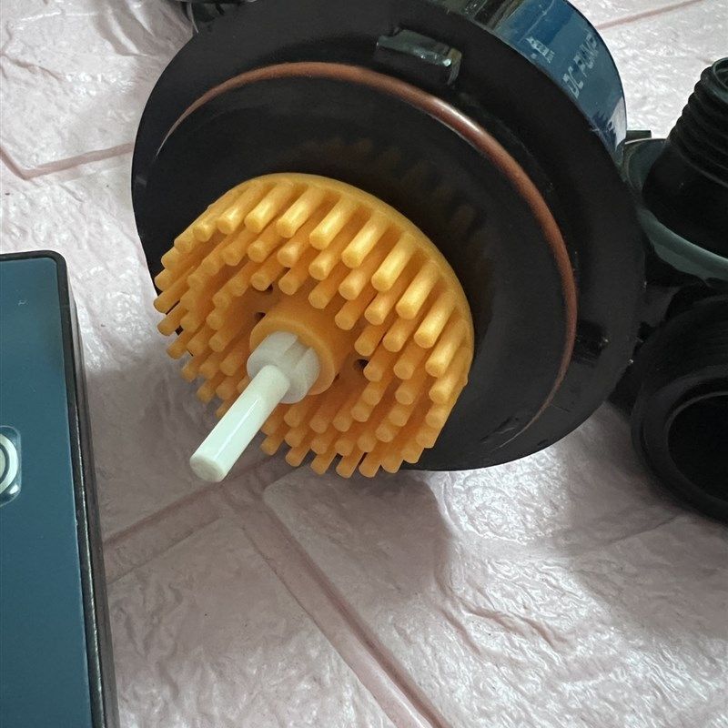 蛋分族鱼缸水泵蛋白质分离器针刷水泵蛋分针刷泵转子陶瓷轴