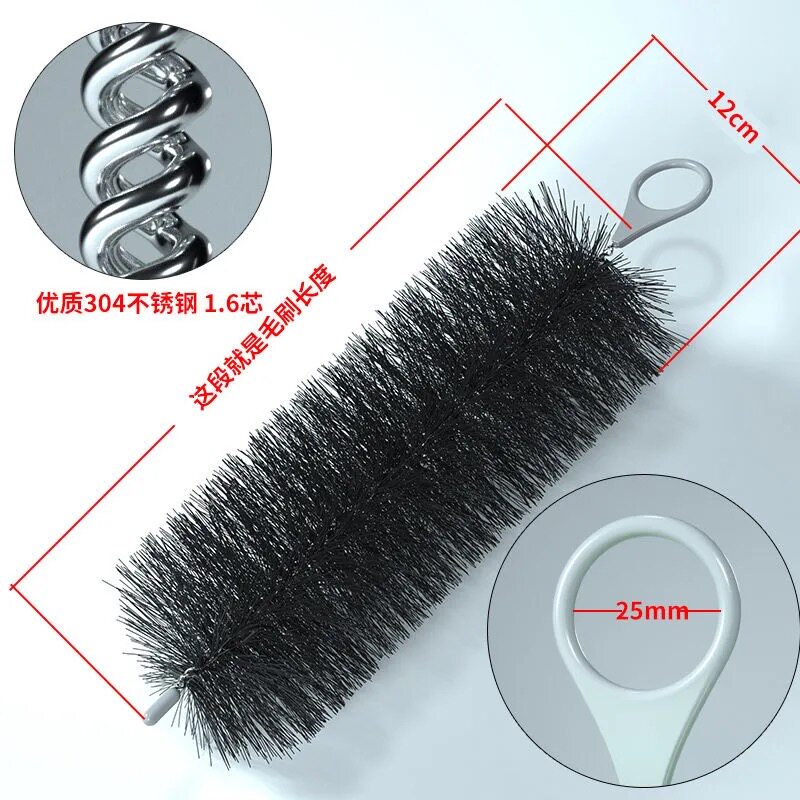 精品毛刷料鲤鱼池过钢材锦底滤消音培菌净水黑色不锈滤304十字刷