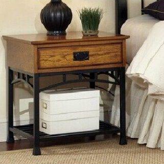 欧式复古做旧铁艺实木床头柜边几收纳箱抽屉柜储物柜斗柜 包邮,住宅家具,床头柜,淘宝优惠券,粉丝福利购,淘宝优惠卷