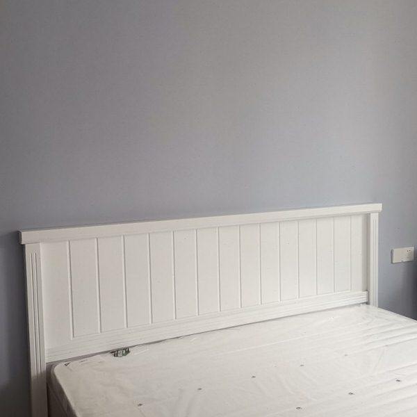 23新款床头板单双人田园儿童烤漆韩式床头靠背板简约现代定制单买