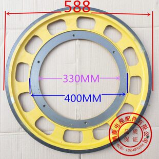 扶梯摩擦轮 驱动轮/西尼申龙扶梯摩擦轮588*M10/12 电梯配件