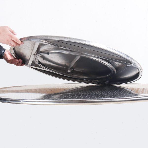 304不锈钢圆桌转盘底座家用餐桌转台圆形旋转饭桌可中间开孔定做,住宅家具,不锈钢/PVC餐桌,淘宝优惠券,粉丝福利购,淘宝优惠卷