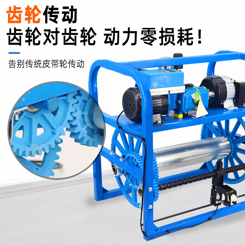 48V60V感应放管电动打药机农用高压电动喷药器遥控收放管消毒喷雾