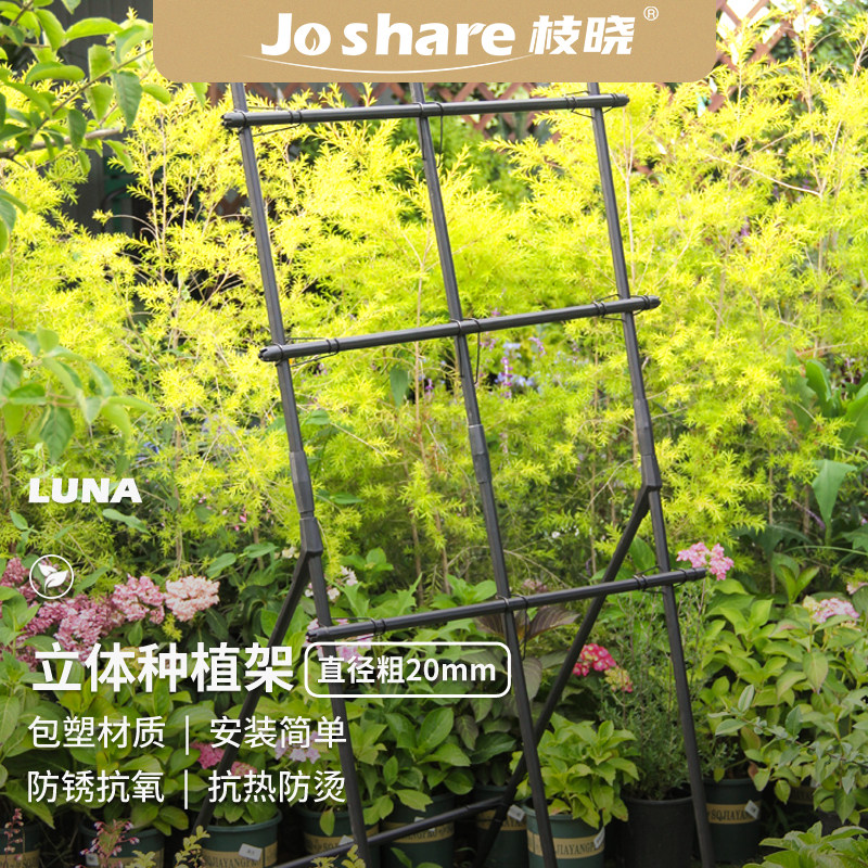 支晓20mm立体种蔬架植菜黄瓜架丝瓜四季豆架子豆角葫芦架园艺枝架