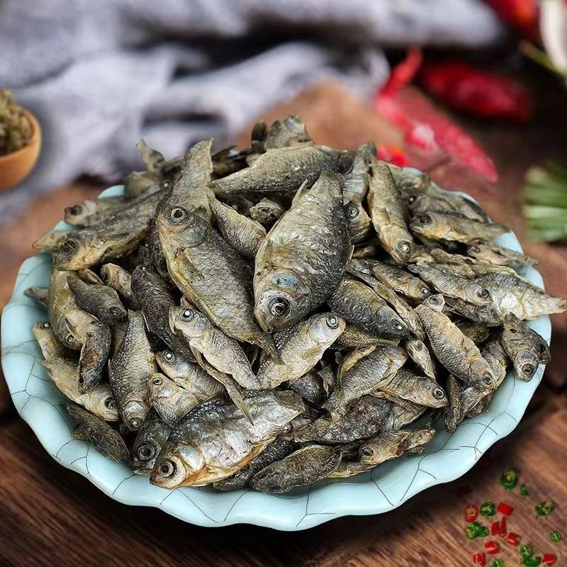 宠物零食小鱼干淡水农家新干小猫鱼干猫咪零食鲫吃鱼鲜小乌龟粮食