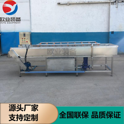 平行毛辊清洗机 根茎类果蔬清洗机 土豆红薯大姜清洗设备