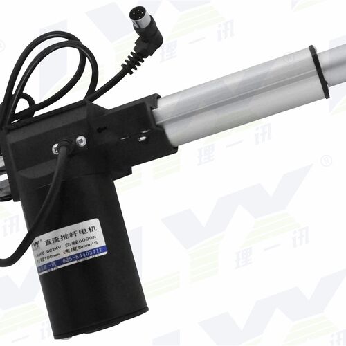 理一0LX6讯0电动4杆12V2推V直流推杆电机6000N电动直线伸缩杆推拉