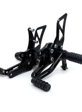 适用20-22款QJ赛600 追黄龙TNT600i改装升高脚踏加高后移踏板总成