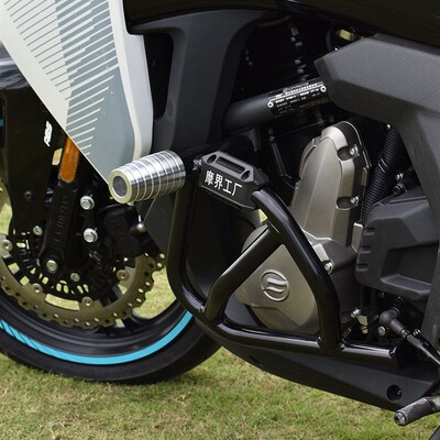 摩界春风改钢0GT4装护杠改装防摔杠保险杠GT650不锈0前护杠竞技杠